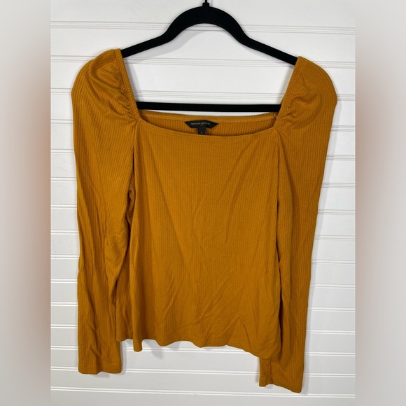 Banana Republic Tops - Banana Republic Yellow Long Sleeve Large Girls